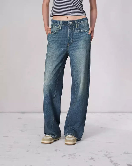 Arcadia Wide leg MjukisJeans