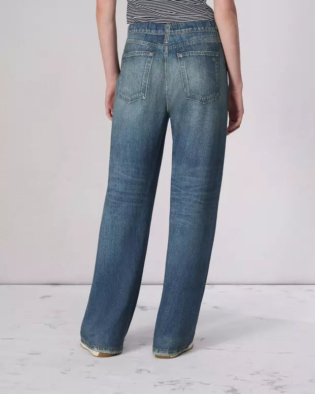 Arcadia Wide leg MjukisJeans