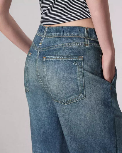 Arcadia Wide leg MjukisJeans