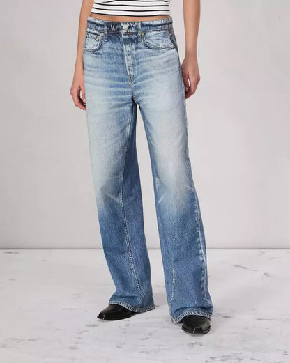 Arcadia Wide leg MjukisJeans