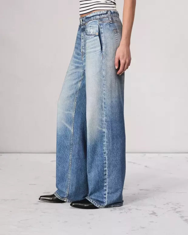 Arcadia Wide leg MjukisJeans